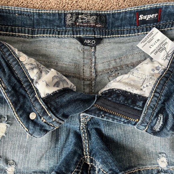 Denim Shorts by Silver Jeans (Size 27) - Picture 6 of 7